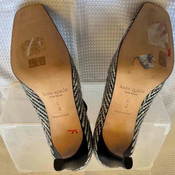 Kate Spade Tweed Pumps Size 6 B - Picture 6 of 6